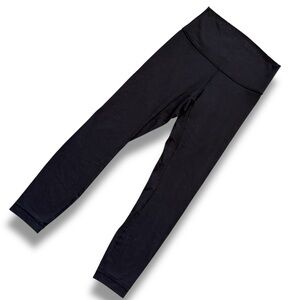 Lululemon Women’s Black Wunder Under 7/8 Length Leggings Size 6